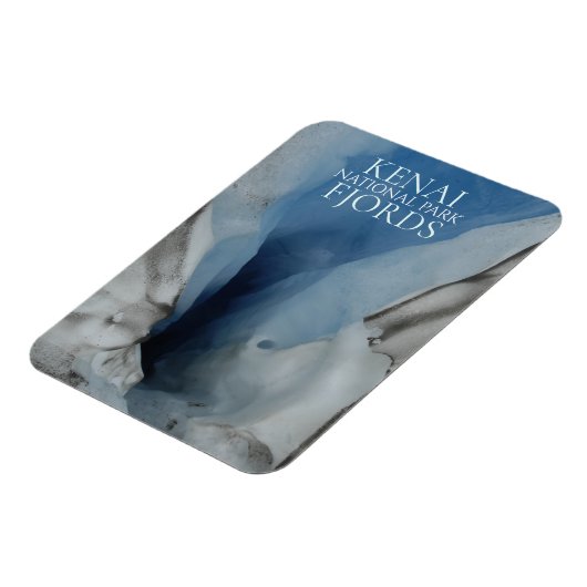 Exit Glacier Moulin, Kenai Fjords National Park Magneet (Linkerzijde)