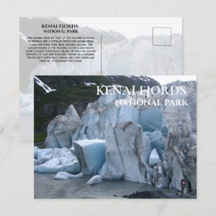Exit Glacier Toe, Kenai Fjords National Park, AK Briefkaart