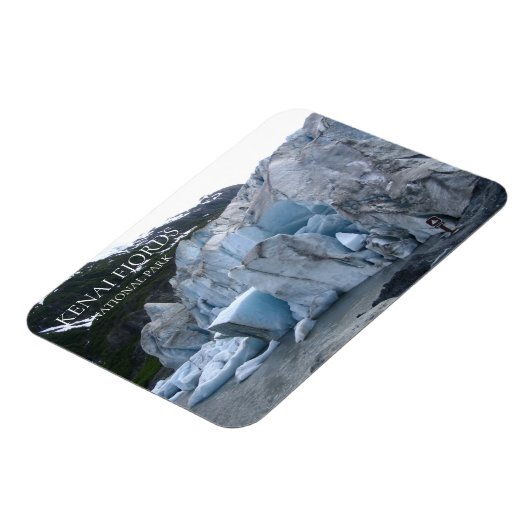 Exit Glacier Toe, Kenai Fjords National Park, AK Magneet (Linkerzijde)