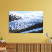 Exit-gletsjer in Kenai Fjords National Park, Canvas Afdruk (Insitu (Woonkamer))