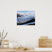 Exit-gletsjer in Kenai Fjords National Park, Poster (Keuken)
