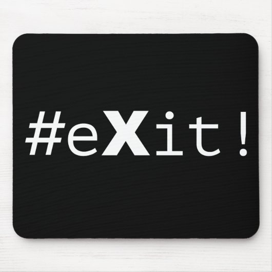 #eXit! Muismat (Voorkant)