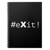 #eXit! Notitieboek (Voorkant)