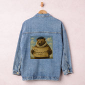 Exit, pursued by a bear Shakespeare quote bear Denim Jacket (Hangar)