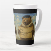 Exit, pursued by a bear Shakespeare quote bear Latte Mok (Rechterhoek)