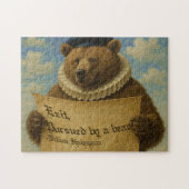 Exit, pursued by a bear Shakespeare quote bear Legpuzzel (Horizontaal)