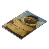 Exit, pursued by a bear Shakespeare quote bear Notitieboek (Linkerzijde)