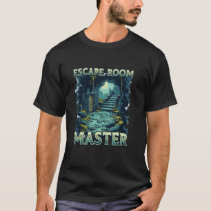 Exit Room Puzzle Challenge Escape Room Master T-shirt