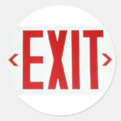 Exit stickers (Voorkant)
