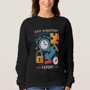 Exit Strategie Expert Exit Spel Escape Room Trui