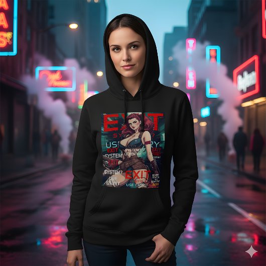 Exit Systeem Cyber Retro Sweatshirt
