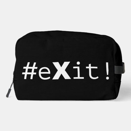 #eXit! Toilettasje (Achterkant)