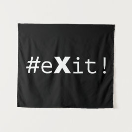 #eXit! Wandkleed
