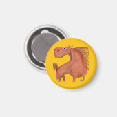 Exited Horse Magneet (Voorkant / Achterkant)