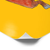 Exited Horse Perfect Poster (Hoek)