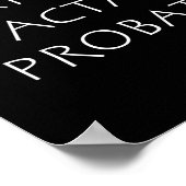 Exitus Acta Probat Poster (Hoek)