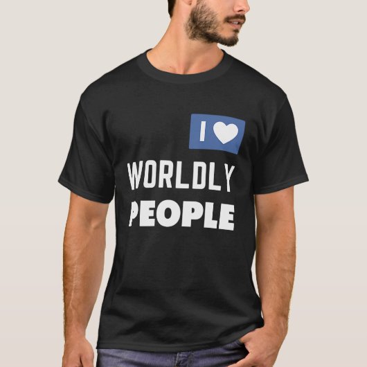 ExJW Ex Jehovah's getuige waar ik van houd T-shirt (Voorkant)