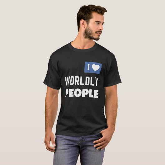 ExJW Ex Jehovah's getuige waar ik van houd T-shirt (Voorkant volledig)