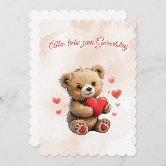 Exklusive Grußkarten für unvergessliche Anlässe Kaart (Voorkant / Achterkant)