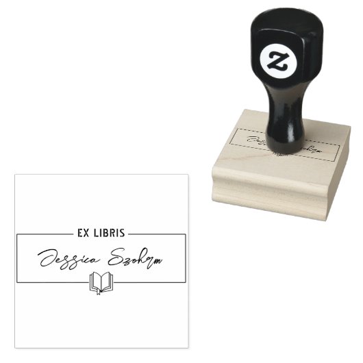Exlibris Stempel voor boeken, Ex Libris Stempel vo (Gestempeld)
