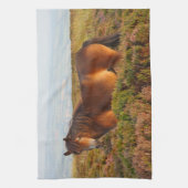 Exmoer pony, paard, Somerset, Engeland Theedoek (Verticaal)