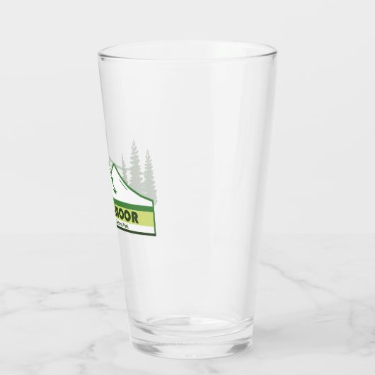 Exmoor Nationaal Park Groene Strepen Glas (Links)