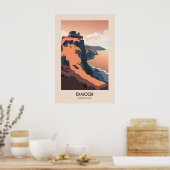 Exmoor Nationaal Park Moderne Reisposter Poster (Keuken)