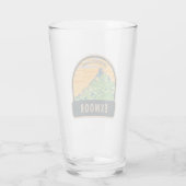 Exmoor National Park Castle Rock England  Glas (Achterkant)