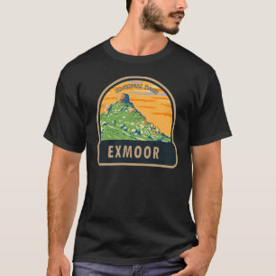 Exmoor National Park Castle Rock England T-shirt