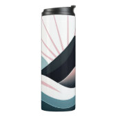 Exmoor National Park Gekleurde heuvels Thermosbeker (Gedraaid links)