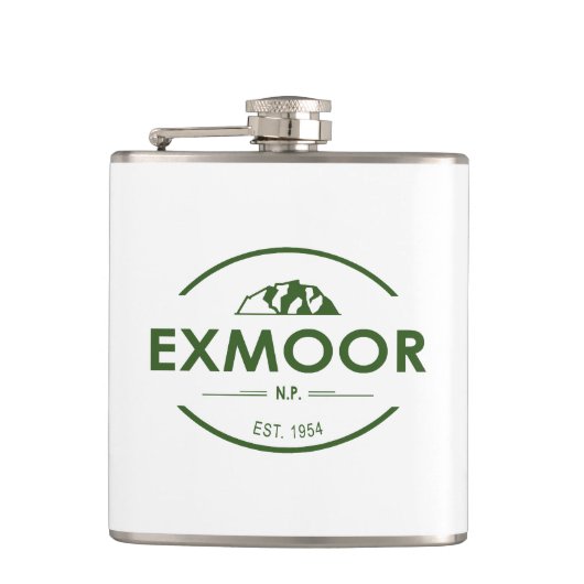 Exmoor National Park Heupfles (Voorkant)