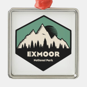 Exmoor National Park Metalen Ornament