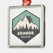 Exmoor National Park Metalen Ornament (Links)