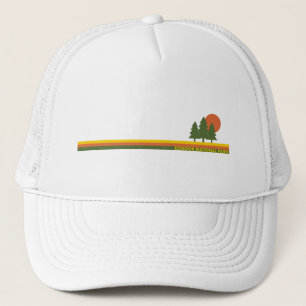 Exmoor National Park Pine Trees Sun Trucker Pet