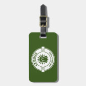 Exmoor National Park Sun Trees Bagagelabel (Voorkant verticaal)