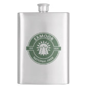 Exmoor National Park Sun Trees Flacon (Voorkant)