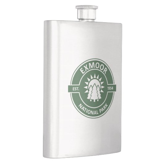 Exmoor National Park Sun Trees Flacon (Rechts)