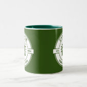 Exmoor National Park Sun Trees Tweekleurige Koffiemok (Center)