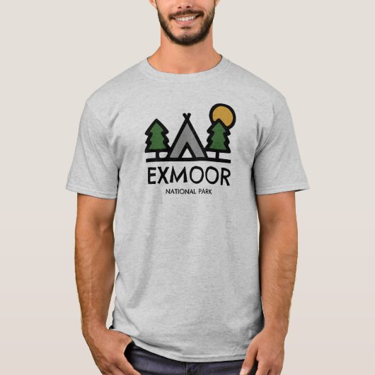 Exmoor National Park T-shirt (Voorkant)