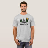 Exmoor National Park T-shirt (Voorkant volledig)