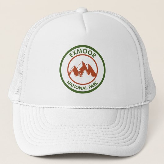 Exmoor National Park Trucker Pet (Voorkant)