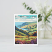 Exmoor National Park, Verenigd Koninkrijk Briefkaart (Staand voorkant)
