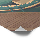 Exmouth Devon Travel Poster (Hoek)