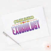 Exobiologie 2 Geobsedeerd Ovale Sticker (Envelop)