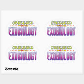 Exobiologie 2 Geobsedeerd Ovale Sticker (Vel)