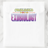 Exobiologie 2 Geobsedeerd Ovale Sticker (Tas)