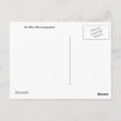 Exobiologie Briefkaart (Achterkant)