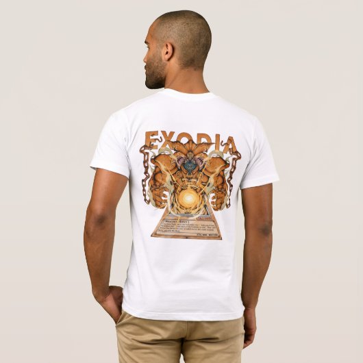 ⚡"exodia" Ancient Victory God T-Shirt (Achterkant volledig)