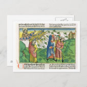 Exodus 10:1-20 De zeven Plagues van Egypte: het pl Briefkaart (Voorkant / Achterkant)