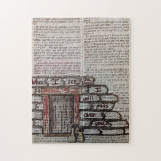 Exodus 12:13 - Ik zal je overslaan Legpuzzel